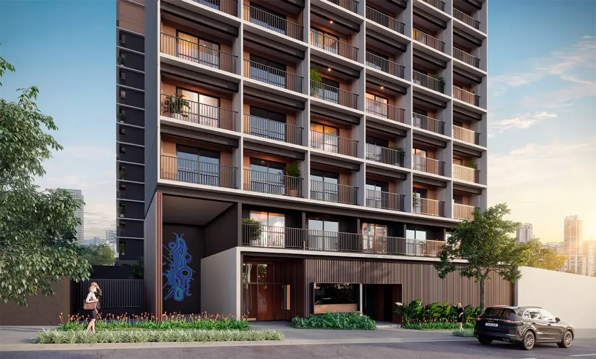 Open life freí caneca construtora one construção 22 metros s