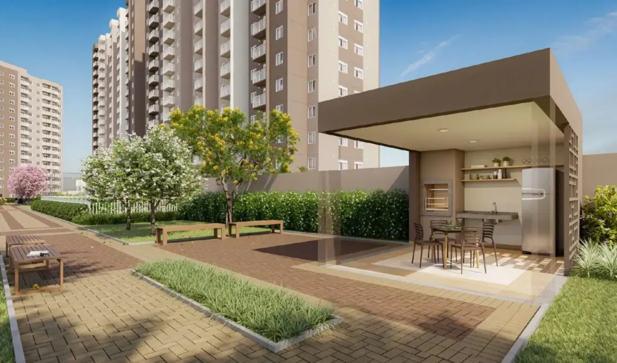 Mundo park alvorada construção 34 metros 02 dormitórios com 
