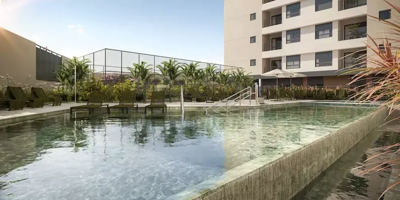 Viccino construtora tarjab construção 60 metros 02 dormitóri
