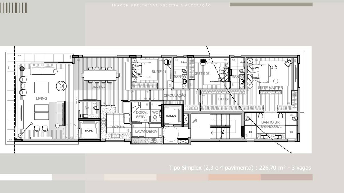 Reserva jardins construtora rfm pronto 240 metros 03 suítes 
