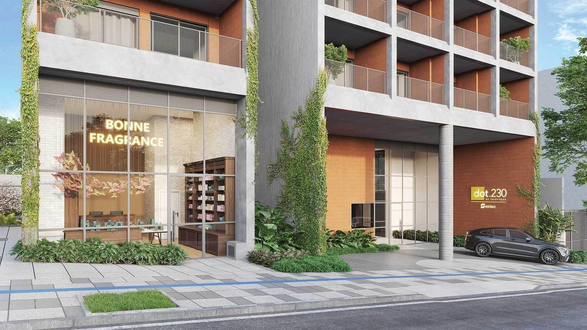 Dot 230 by triptyque construtora eztec construção 23 metros 
