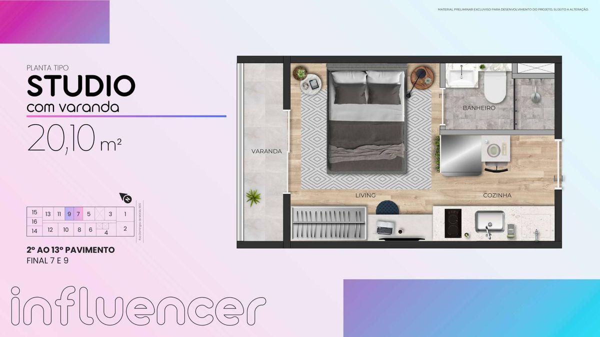 Influencer vila mariana construtora azure construção 20 metr
