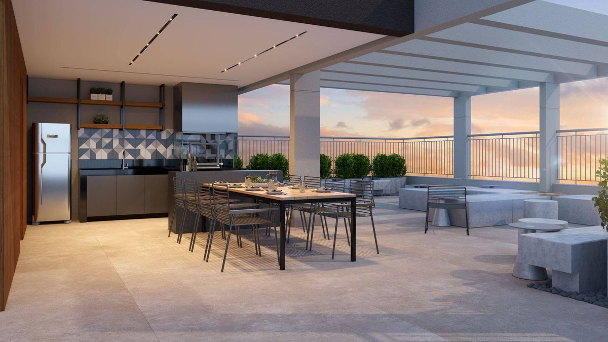 Versos ipiranga construtora rovic pronto 35 metros 01 suíte 