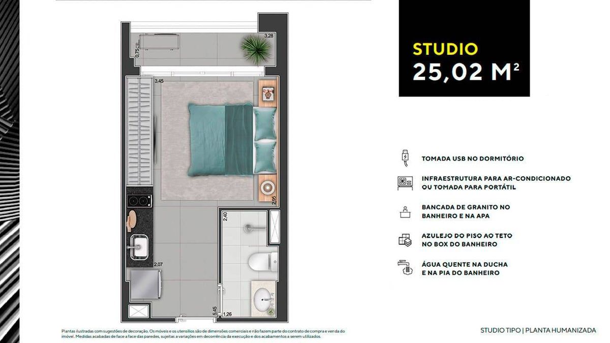 Torre bela vista aam incorporadora pronto 30 metros 01 dormi