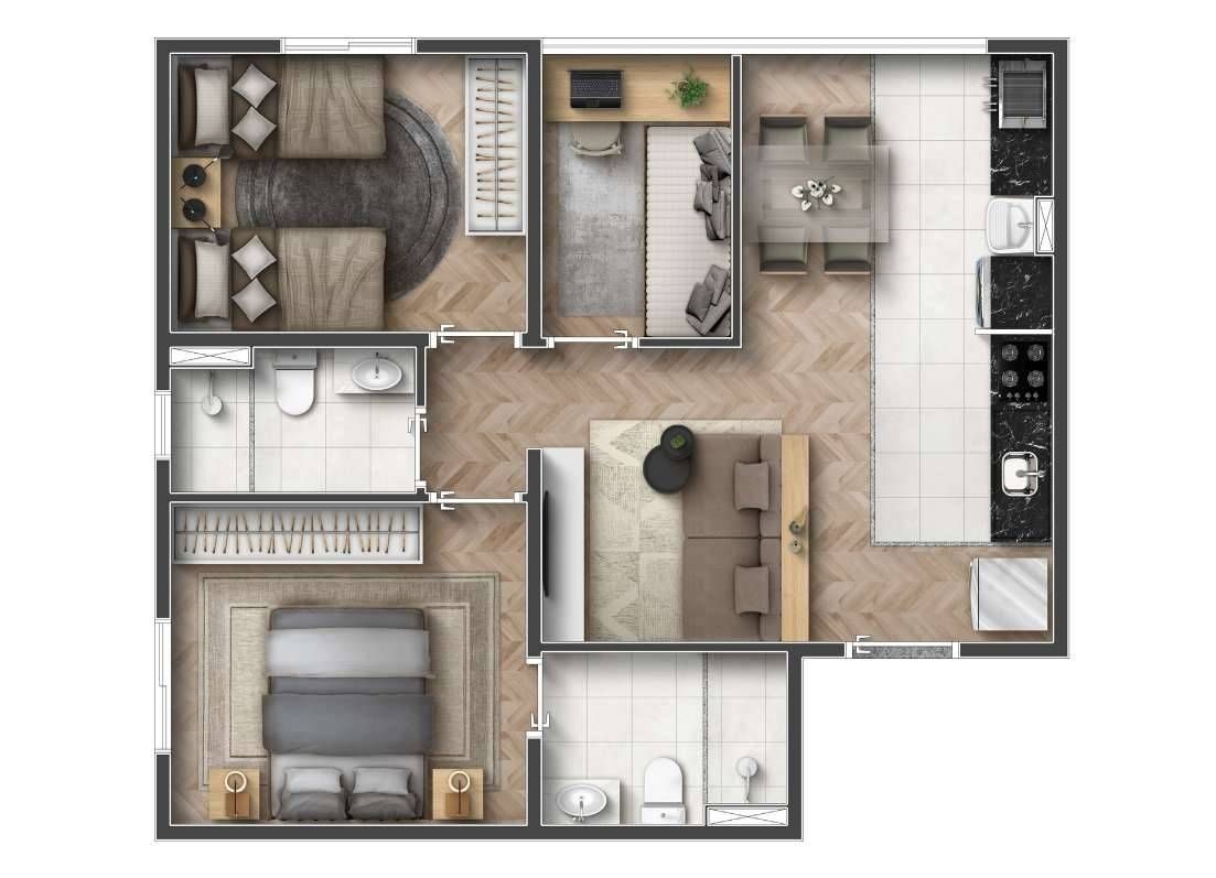 Residencial integra resort urbano construtora integra urbano