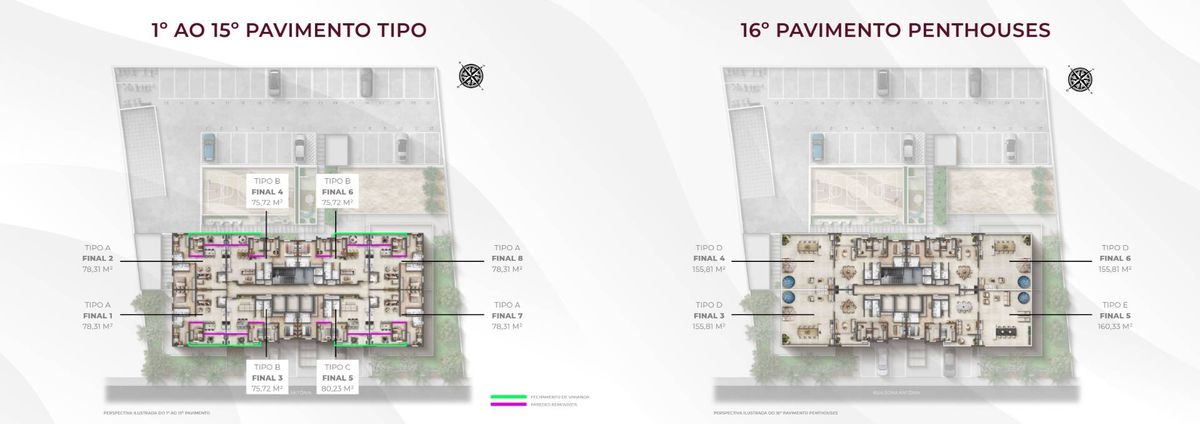 In vila augusta construtora integra urbano construção 80 met