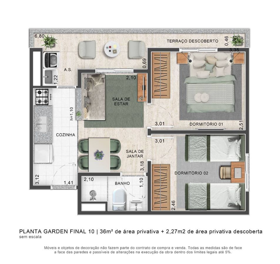 Up vila santa catarina construtora abiatar construção 36 met
