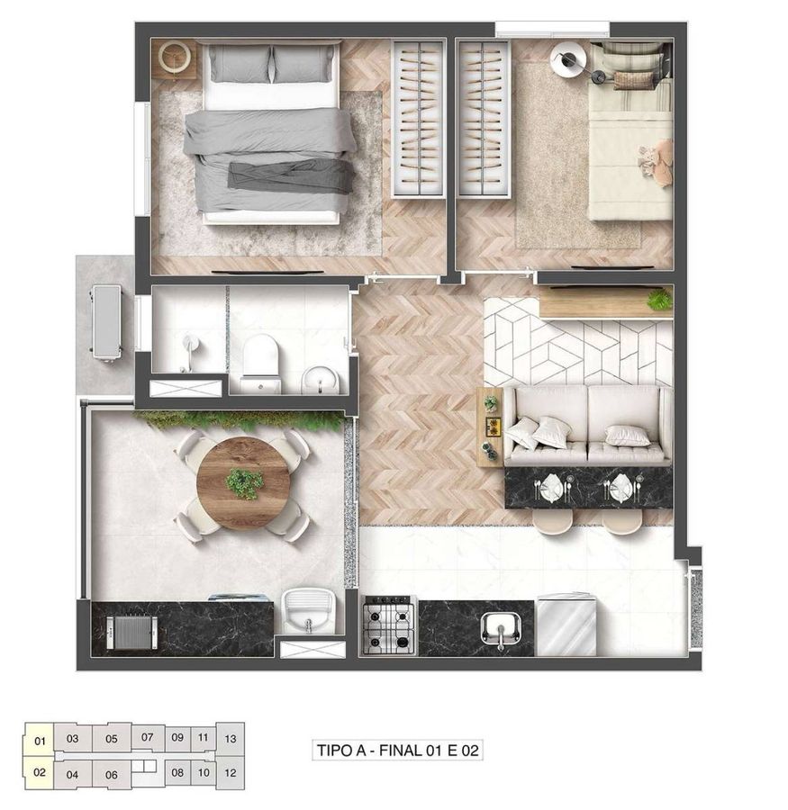 Vida nova vila mascote construtora intregra urbano construçã