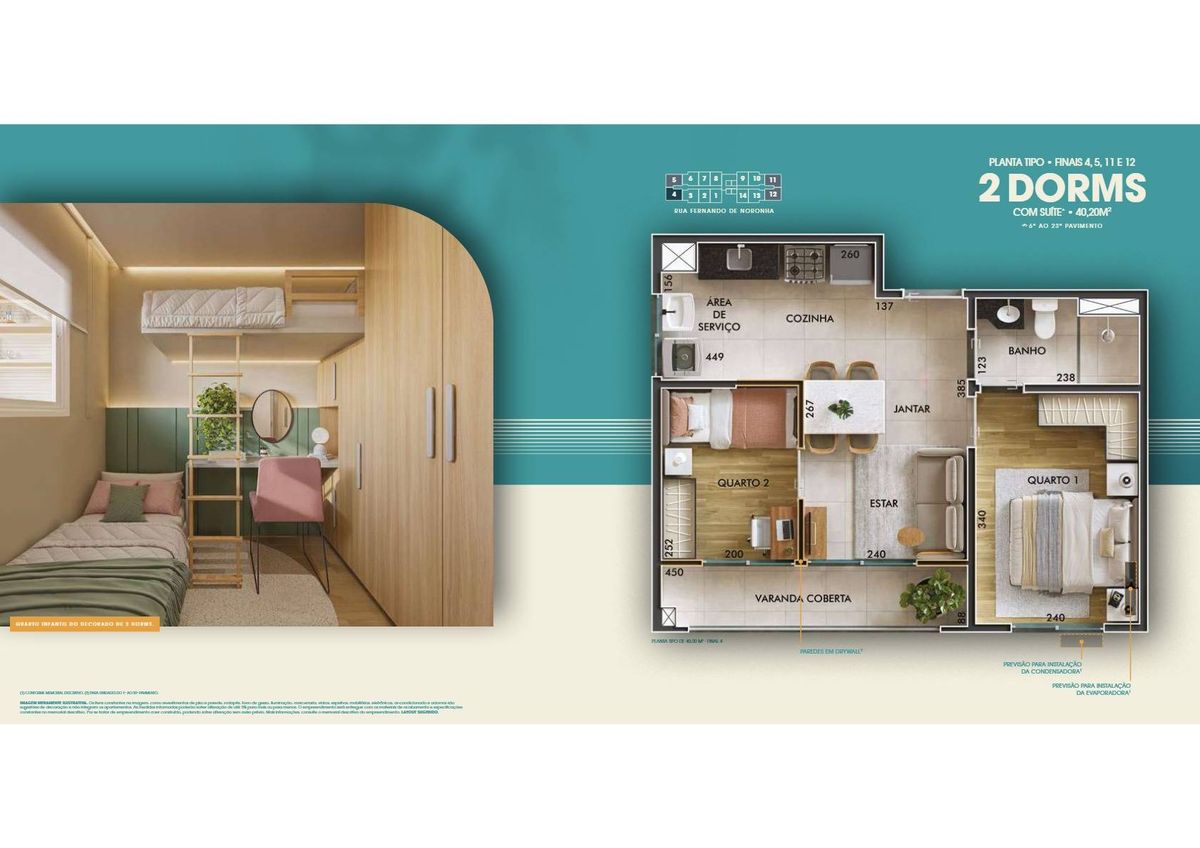 L1ne praça da árvore construtora emccamp construção 30 metro