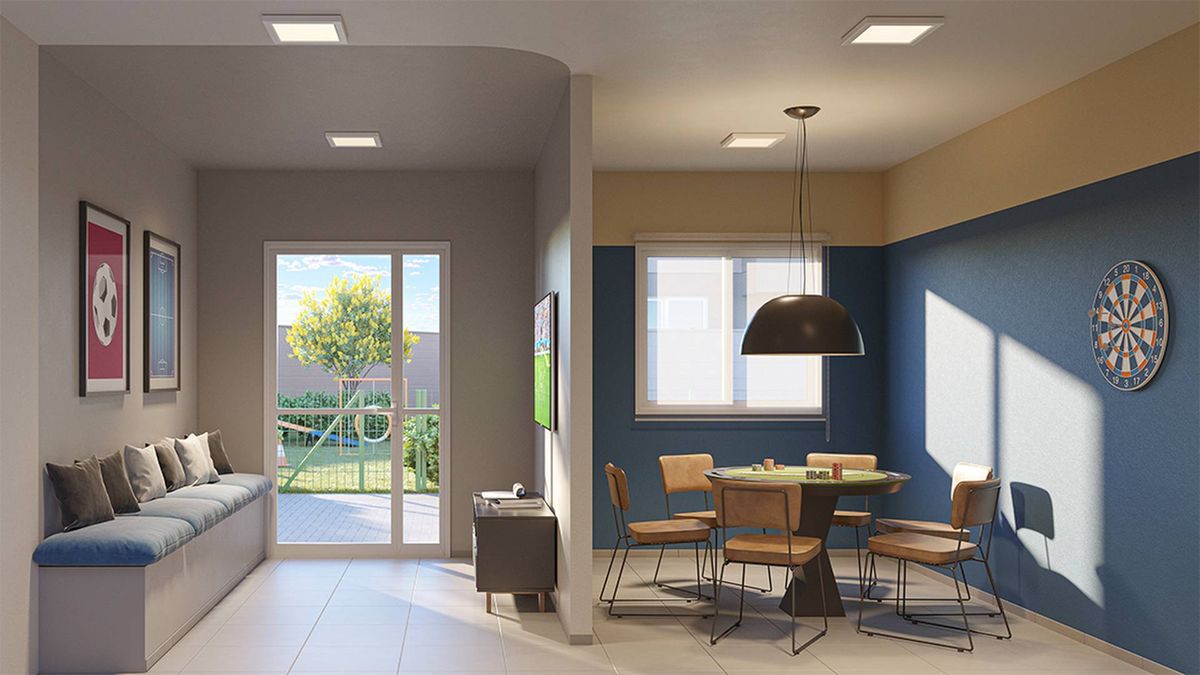Raíz home clube construtora direcional construção 34 metros 