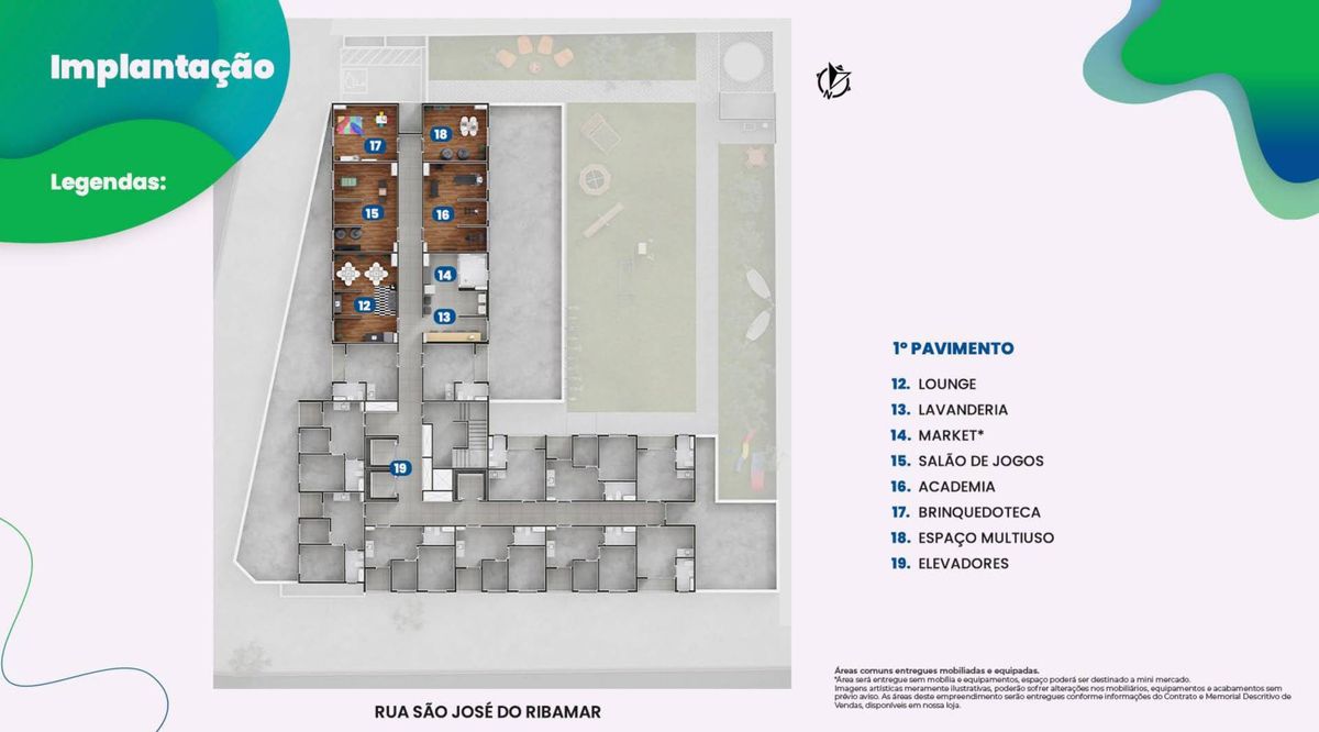 Metrocasa parque ecológico construção 27 metros 01 dormitóri