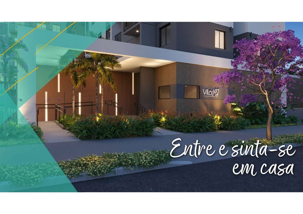 Vila 197 construtora pazza lançamento 26 metros 01 dormitóri