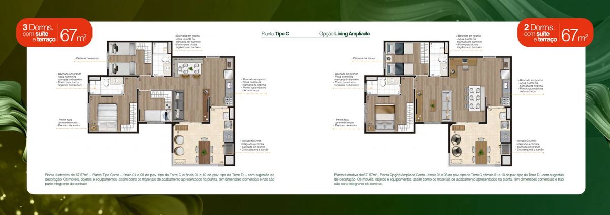 Like casa verde construtora econ pronto para morar 67 metros