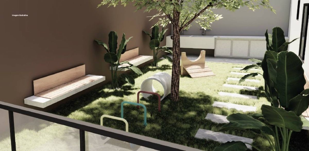 Residencial rapha by tová construção 36 metros 02 dormitório