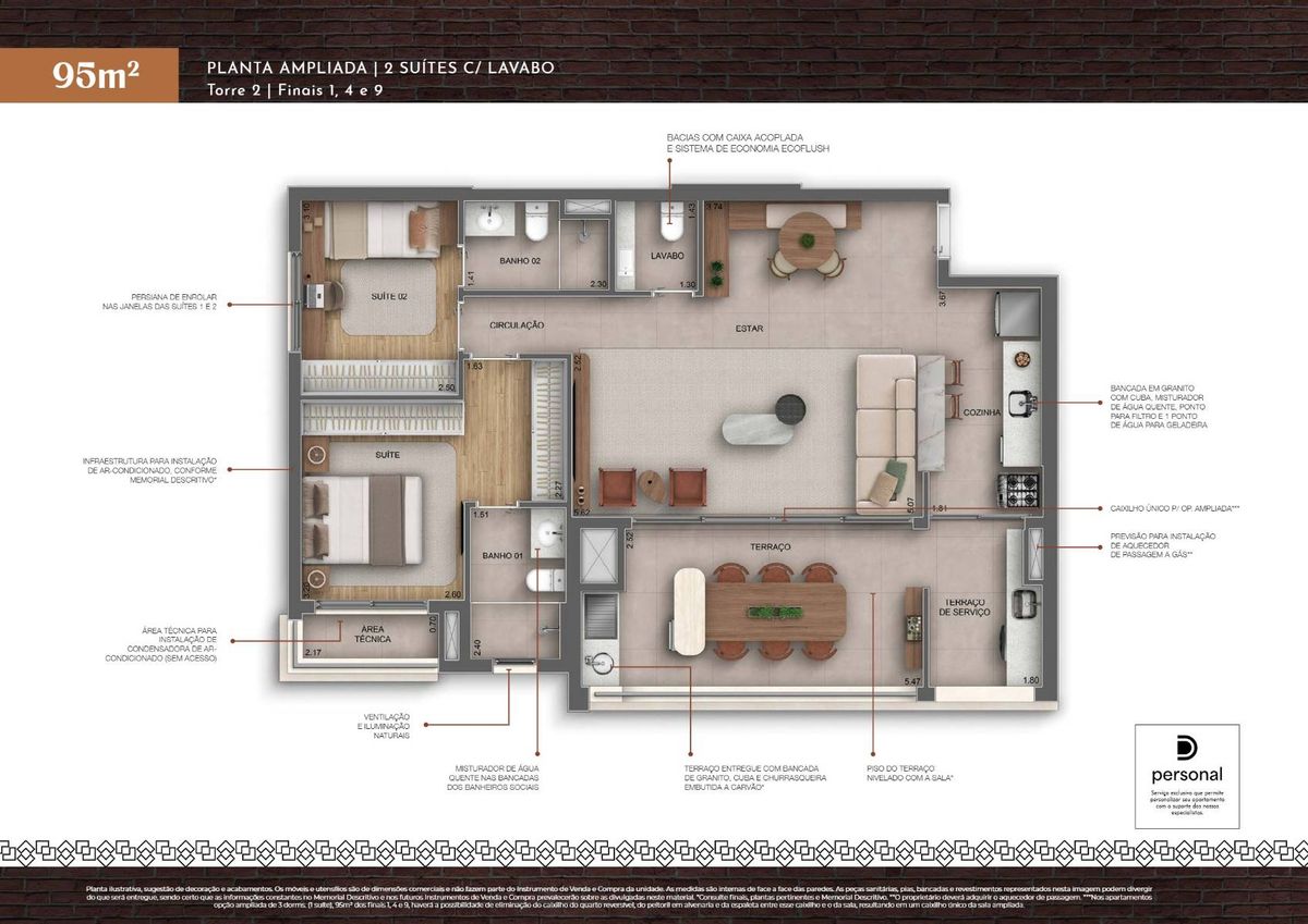Landmark santa cruz by diálogo residences construção 131 met