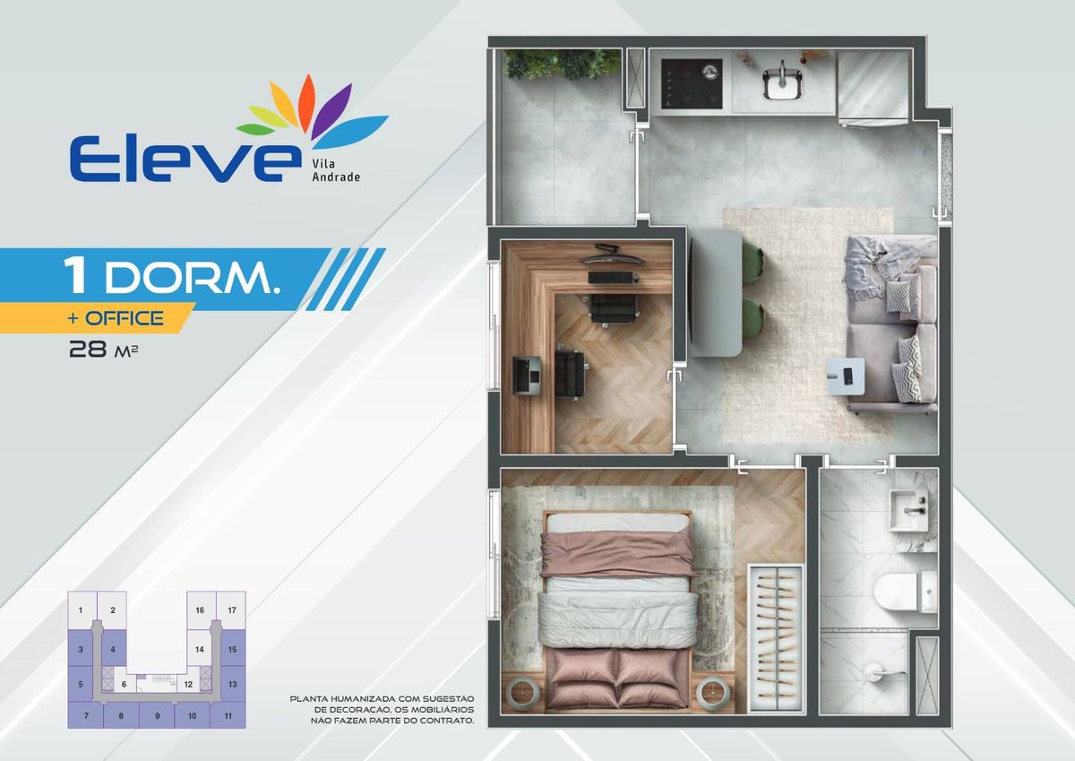 Eleve vila andrade ts engenharia construção 16 metros studio