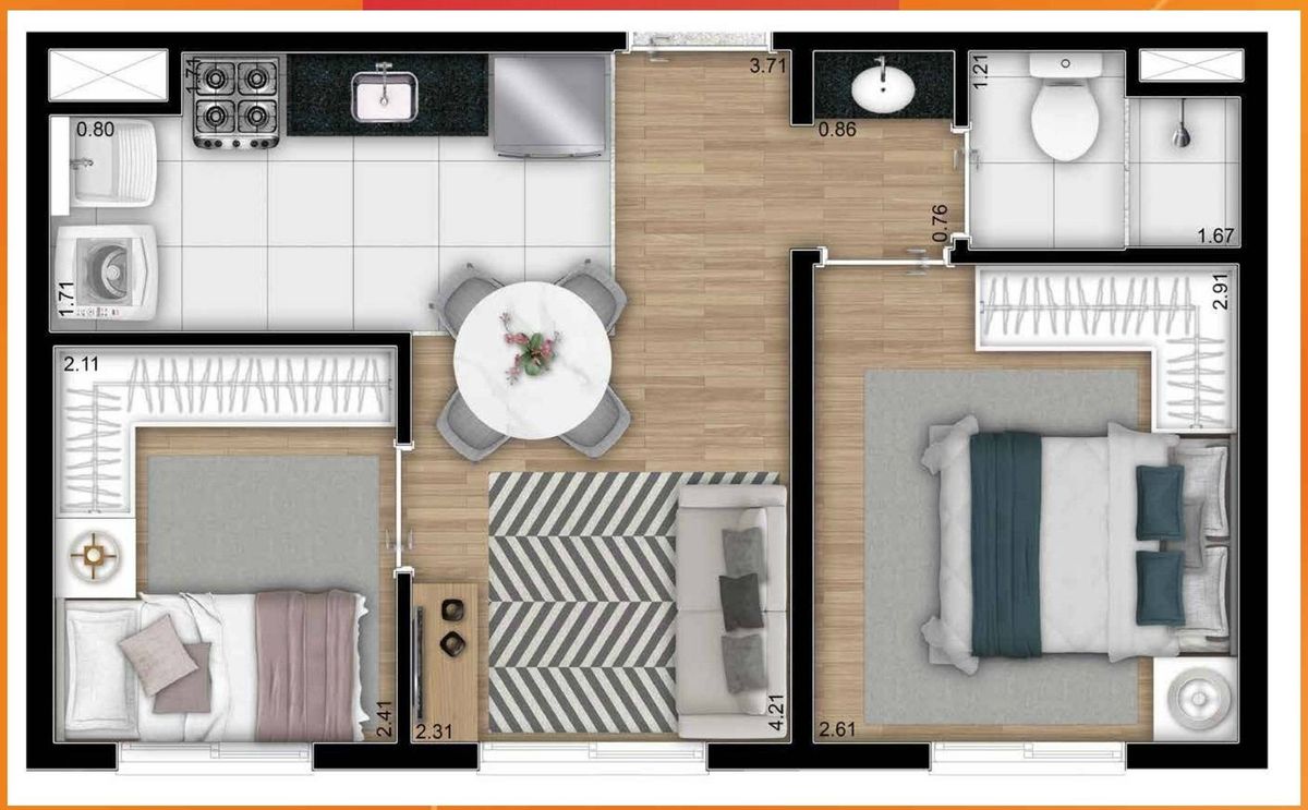 Marka perdizes construtora marka prime construção 32 metros 