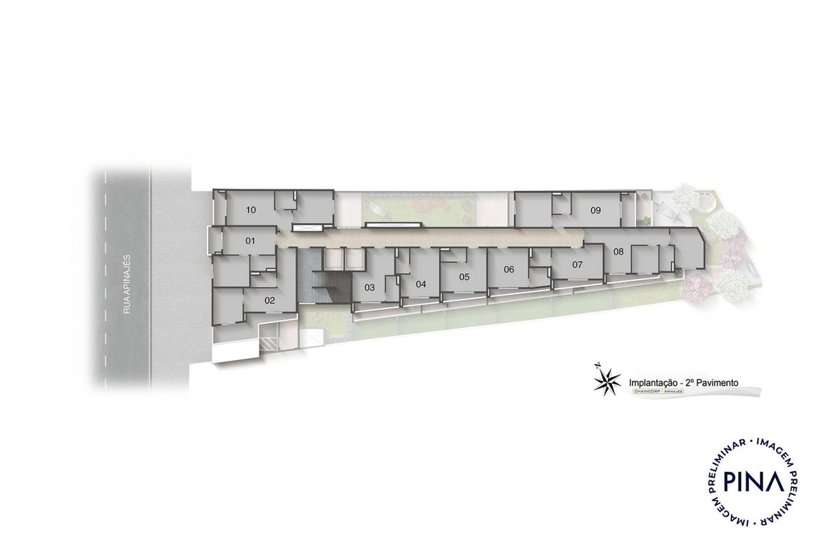 Pina 1875 construtora chaincorp lançamento 26 metros 01 dorm