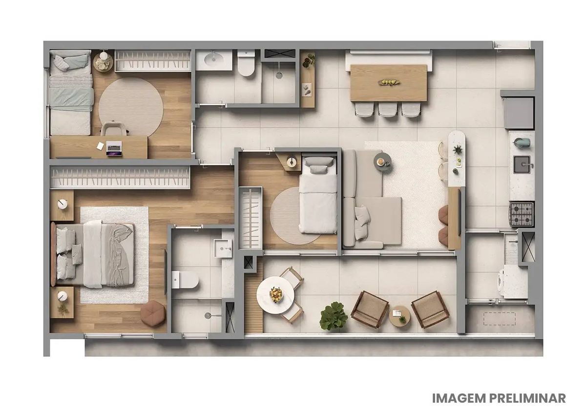Almadá vila madalena construtora sinco construção 77 metros 