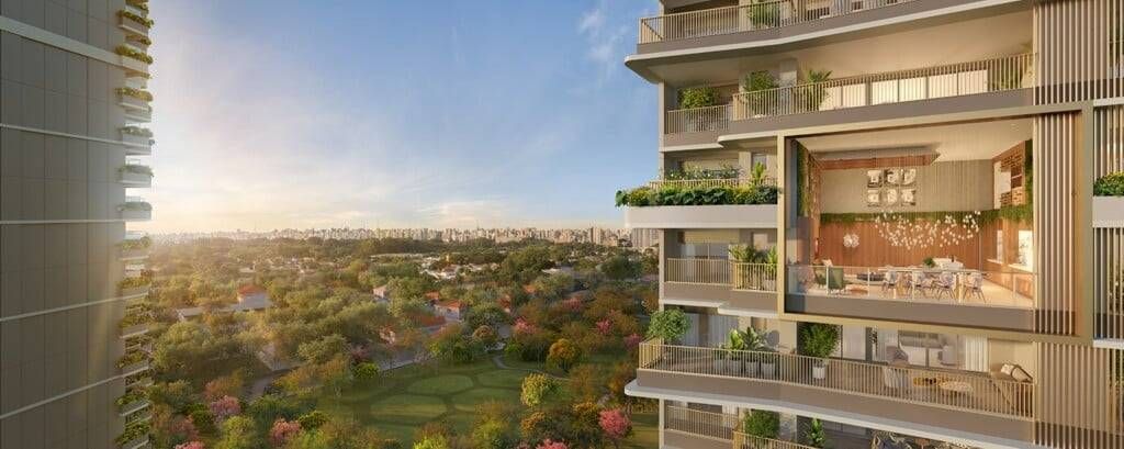 Escape eden construtora cyrela construção 74 metros 02 dormi