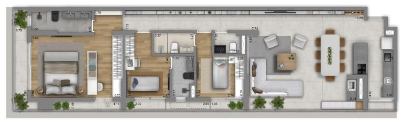 Jardim lobato construtora gamaro pronto para morar 123 metro
