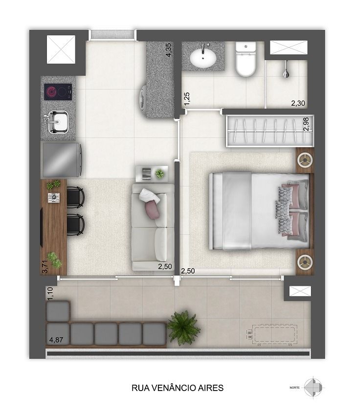 Modo pompeia construtora even pronto para morar 31 metros 01