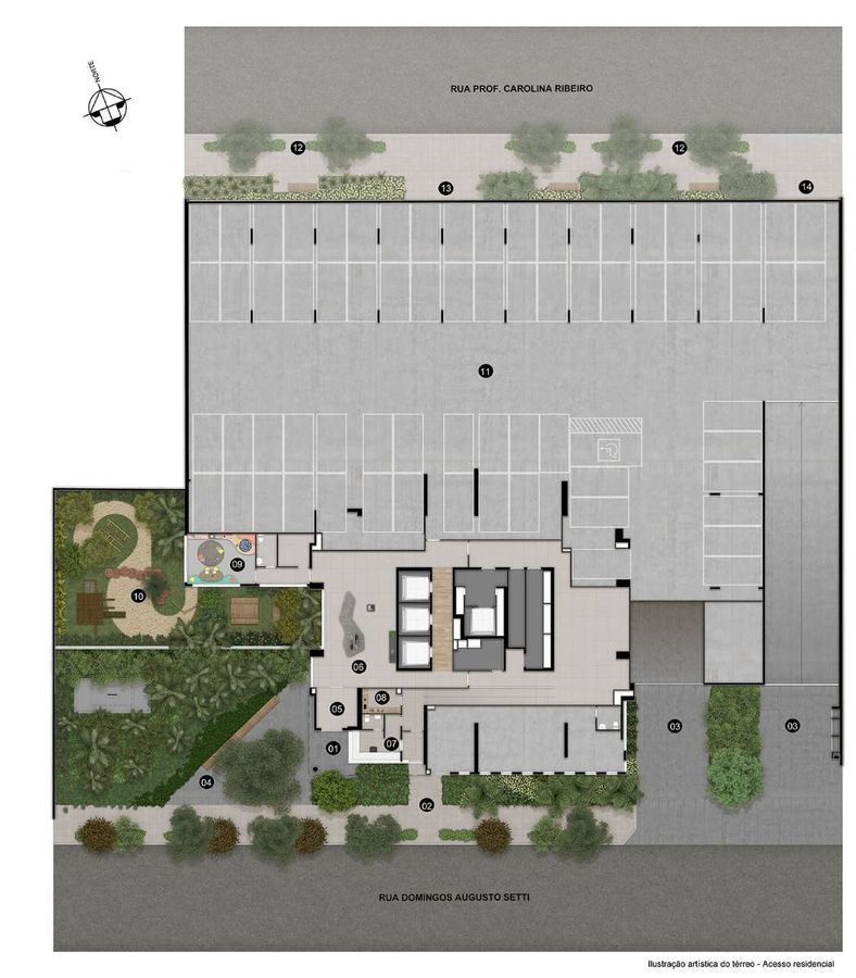 Épico klabin construtora di francesco pronto 119 metros 03 s