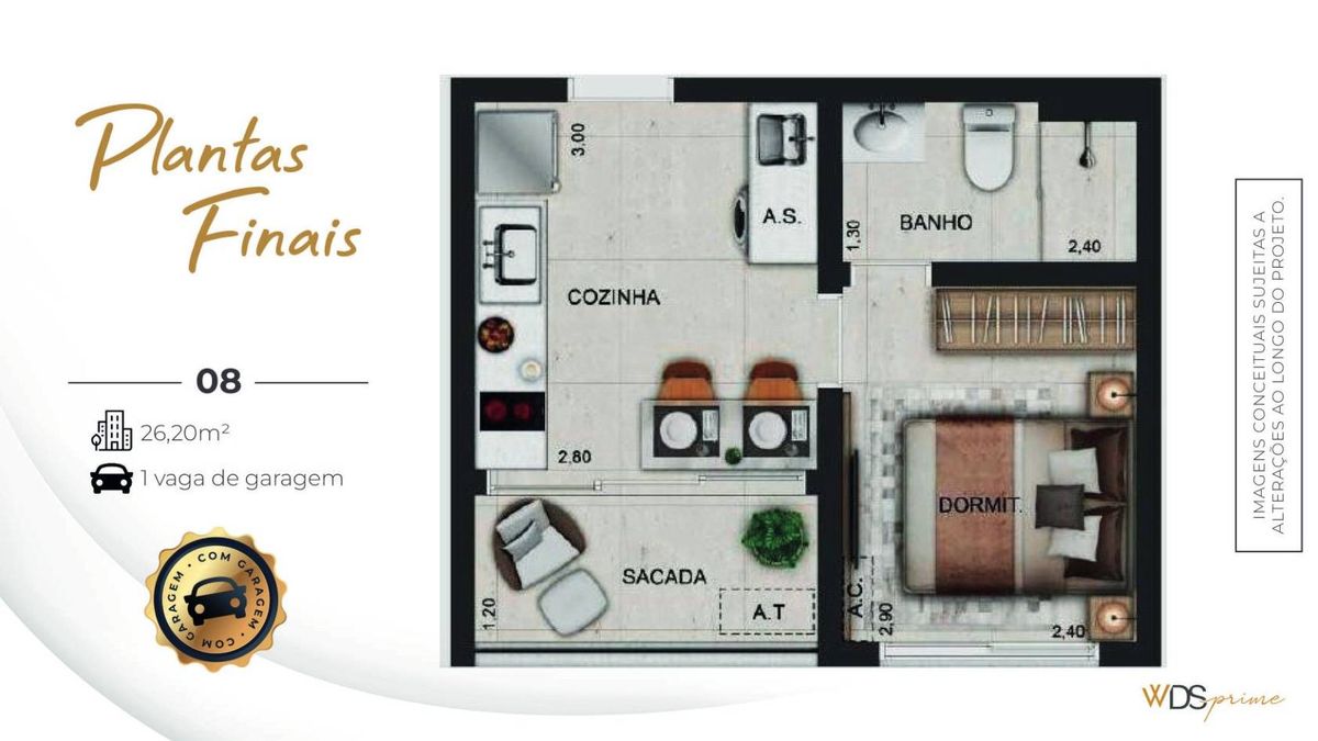 W stay lincoln construtora wds lançamento 26 metros studios 