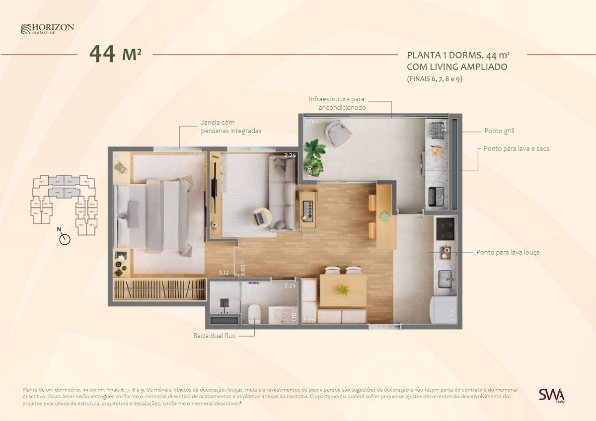 Horizon vila matilde construtora swa construção 27 metros 01
