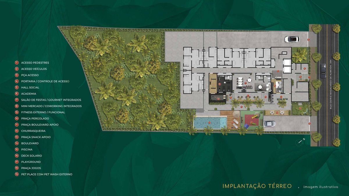 Vista parque chácara joquey construtora abiatar construção 3
