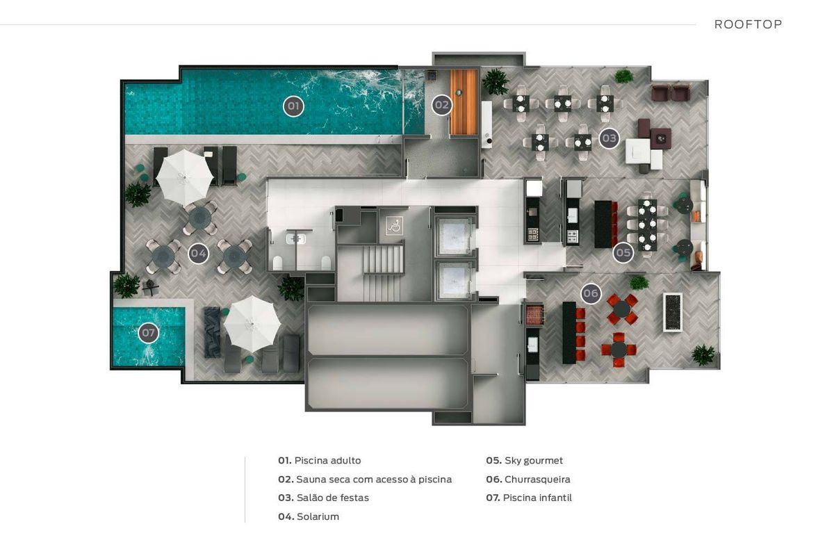 Hub 111 construtora canvas construção 54 metros 02 dormitóri