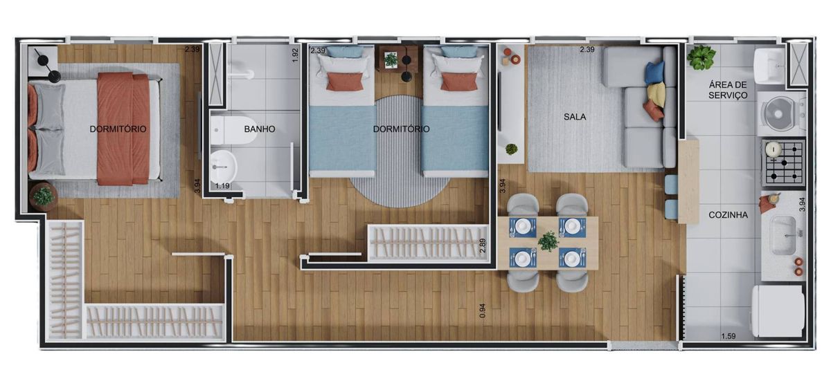 Hm smart freguesia construtora hm construção 43 metros 02 do