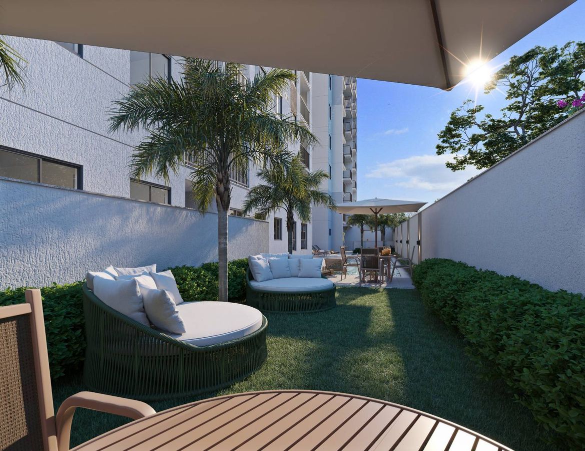 Ipanema 212 construtora pazza construção 36 metros 02 dormit
