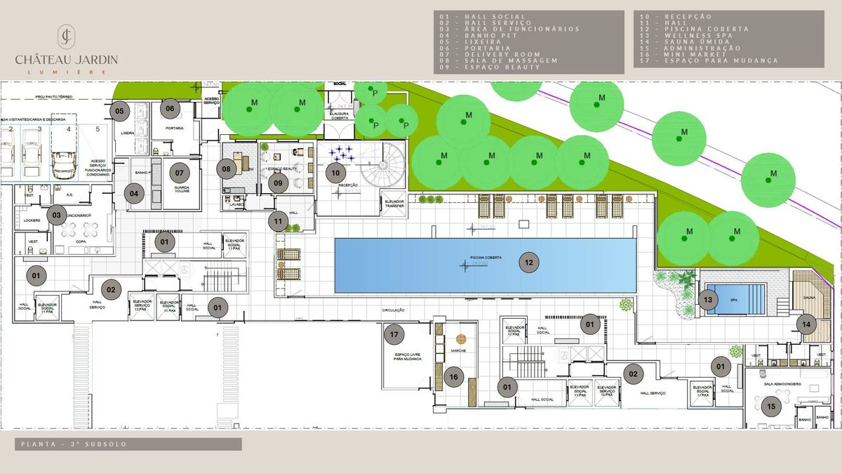 Château jardin harmonie construtora tegra lançamento 185 met