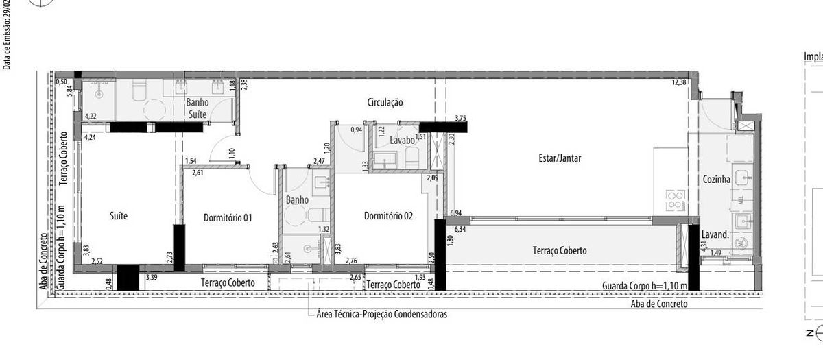 Jardim lobato construtora gamaro pronto para morar 115 metro