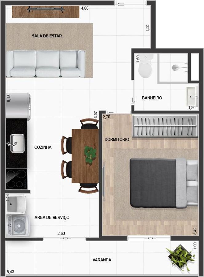 Maximus residences construtora yonder construção 41 metros 0
