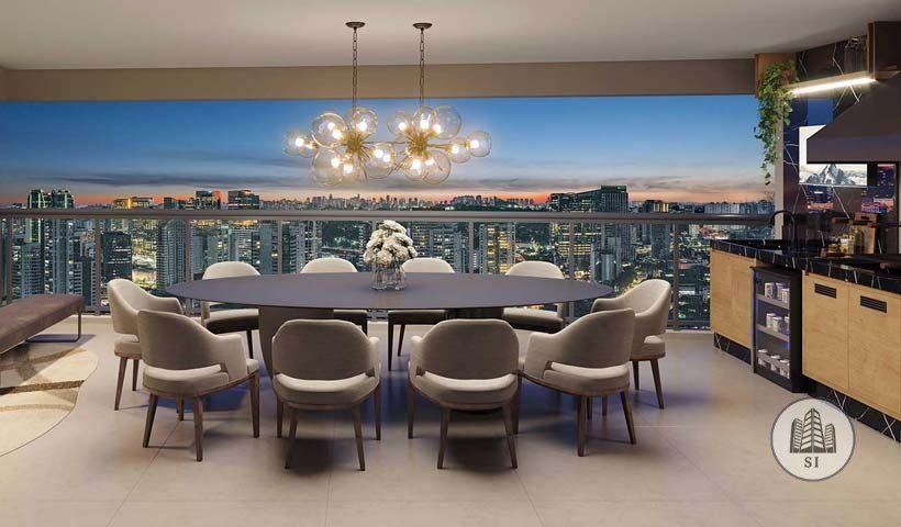 Arkadio brooklin construtora eztec pronto 180 metros 04 suít