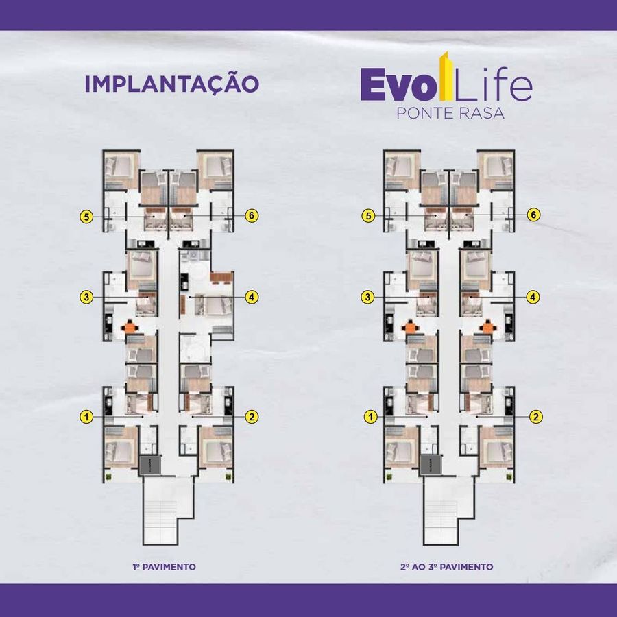 Evolife ponte rasa construtora evolife construção 36 metros 