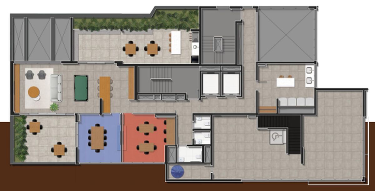 Ap one paulista construtora gtj construção 30 metros 01 suít