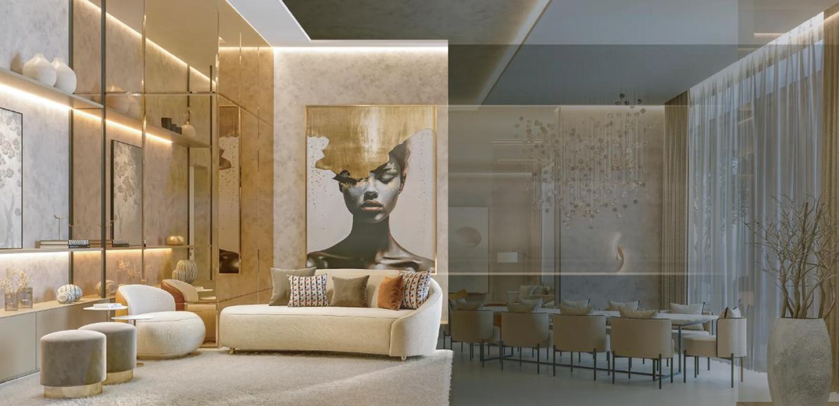 The residence brooklin by living construção 71 metros 02 dor