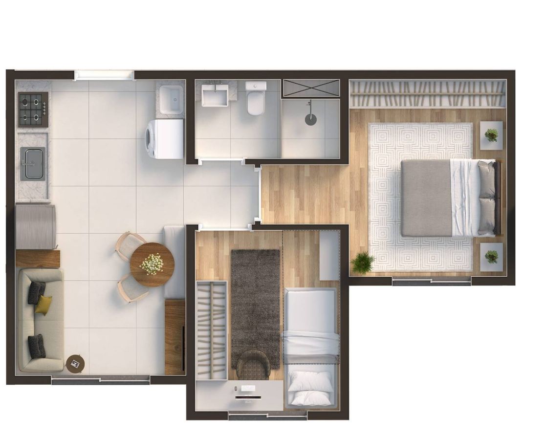 Solarium home club construtora danpris construção 34 metros 