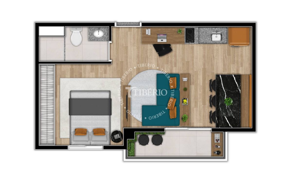 Prisma pinheiros construtora tibério pronto 31 metros 01 dor