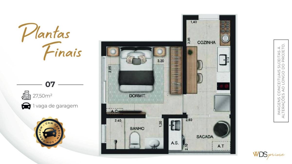 W stay lincoln construtora wds lançamento 26 metros studios 