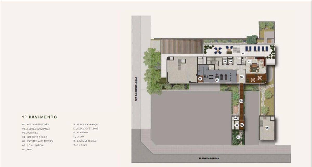 Serena studios construtora liv inc construção 14 metros stud
