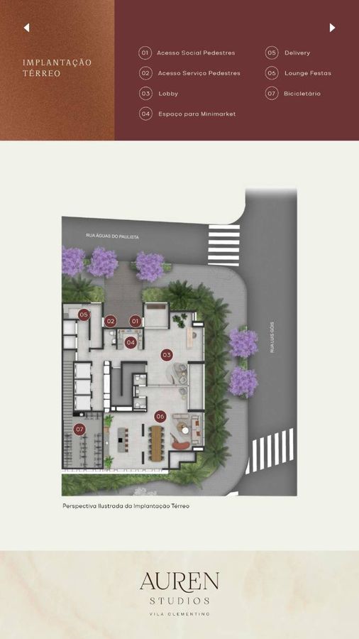 Auren studios vila clementino construtora trisul lançamento 