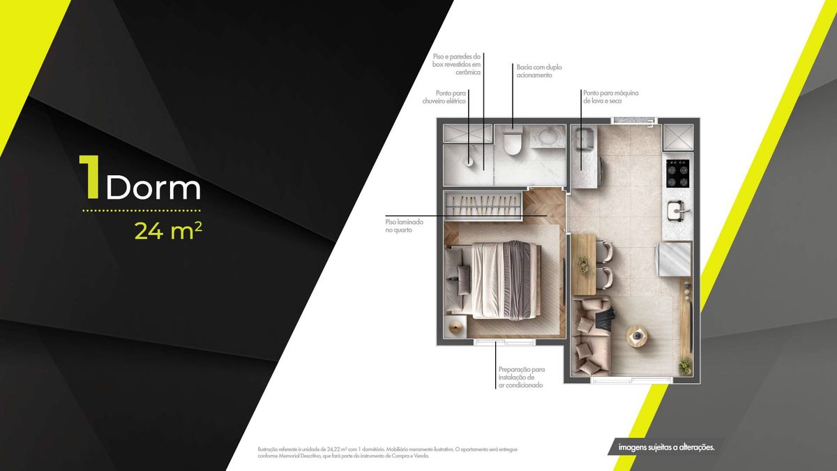 Ver klabin construtora ld inc lançamento 24 metros 01 dormit