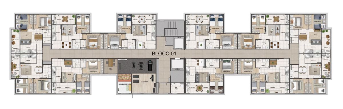 Atlas sacomã construtora emccamp lançamento 45 metros 02 dor