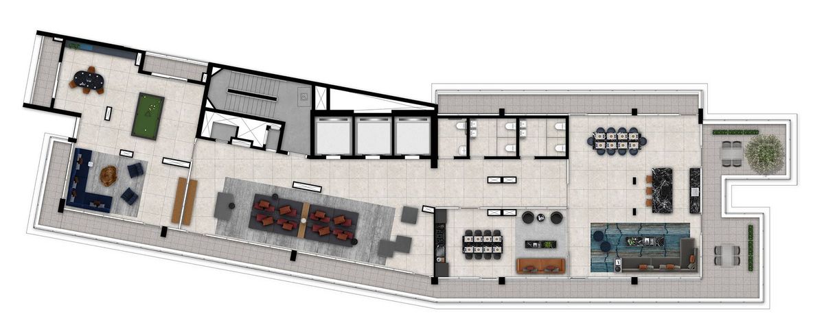 Sky pinheiros aam incorporadora pronto 29 metros studio com 