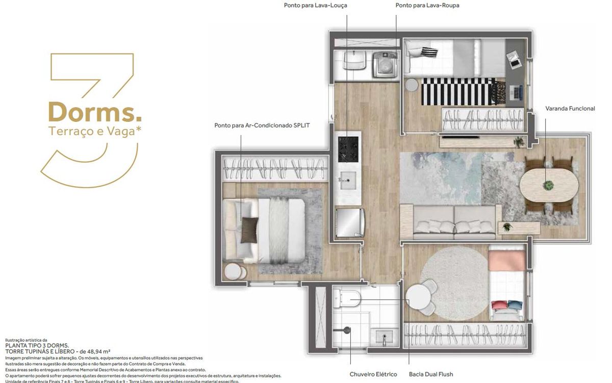 Club line são judas construtora viewco pronto para morar 49 