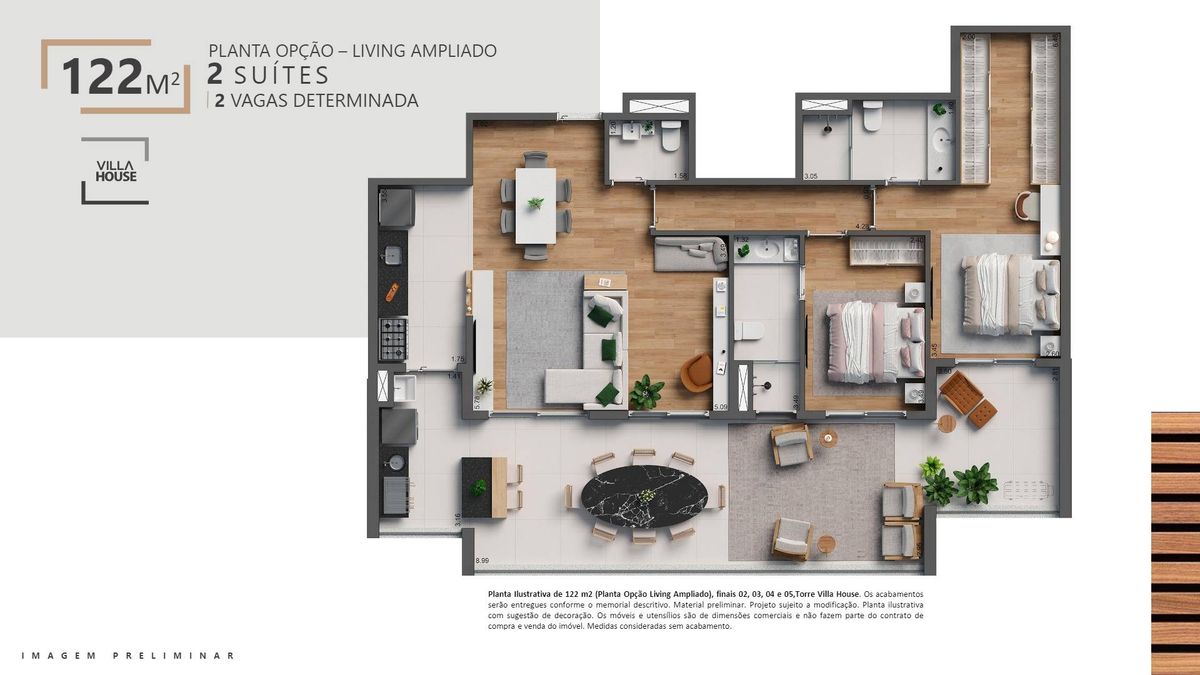 Villa pio alto da lapa construtora kallas pronto 119 metros 